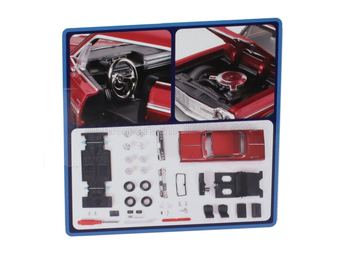 Сборная модель CHEVROLET Impala Ss (1964), Red Met