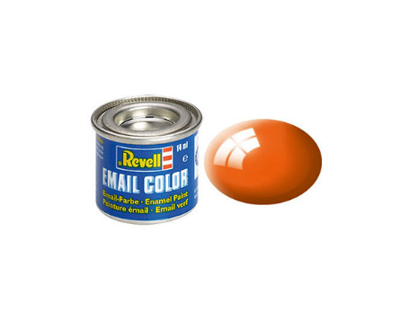 Краска алкидная - Оранжевый (RAL 2004), глянцевая, 14 мл