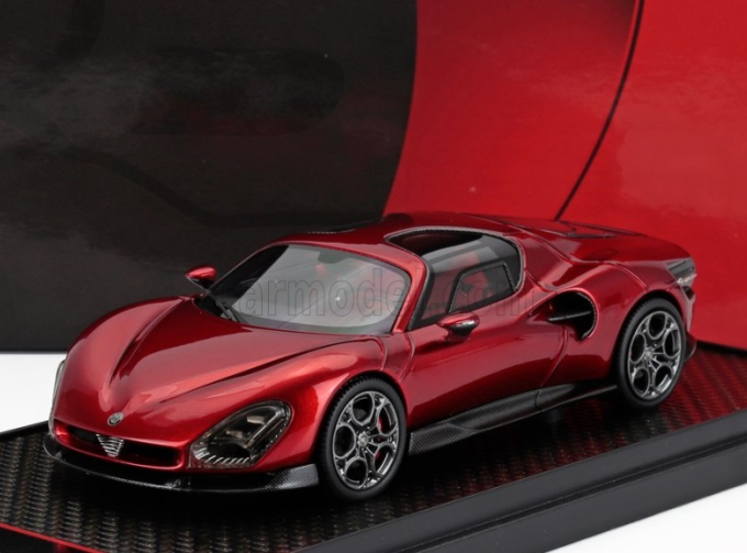 ALFA ROMEO 33 Stradale (2025), dark red