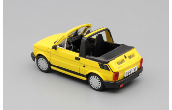 FIAT 126P Cabrio, yellow / black