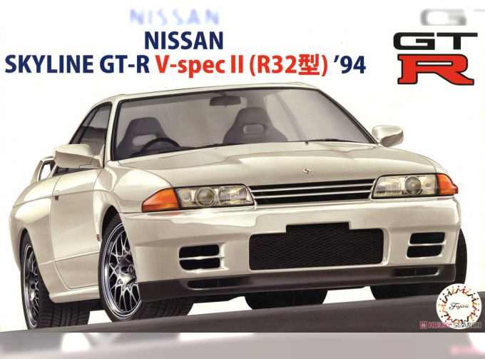 Сборная модель Nissan Skyline GT-R V-Spec II (R32) '94