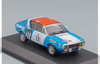 RENAULT 17 Gordini #12 Rally Regardless 1974, blue / red