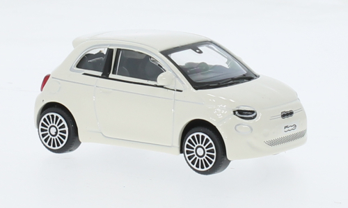 FIAT 500e, white