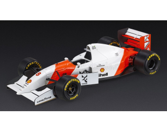 McLAREN F1 MP4/8 FORD №8 Winner Monaco GP (with pilot figure) (1993) Ayrton Senna