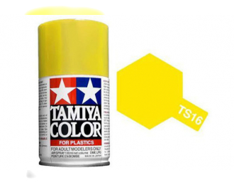 Краска спрей желтый TS-16 Yellow (в баллоне), 100 мл.