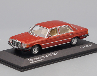 MERCEDES-BENZ 450SEL 6.9 (W116) (1974), red metallic