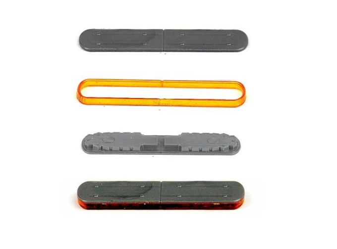 Проблесковый маяк Allegiant Vama, оранжевый/серый