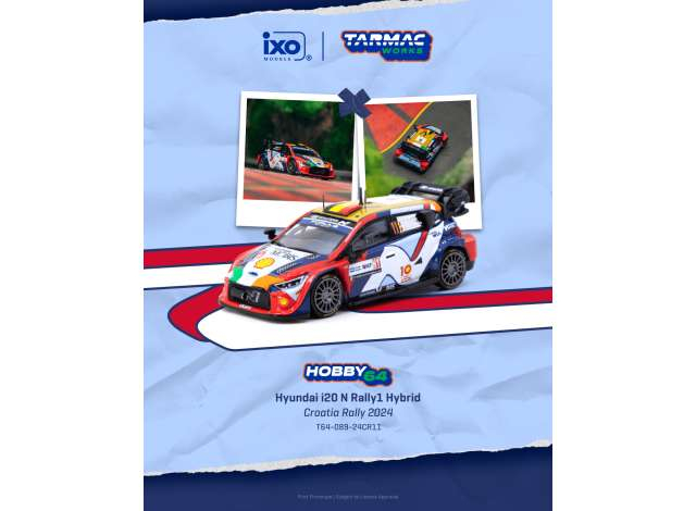 Hyundai i20 N Rally1 Hybrid Thierry Neuville/Martijn Wydaeghe Croatia Rally, various 2024
