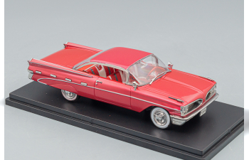 PONTIAC Bonneville Hardtop (1959), red