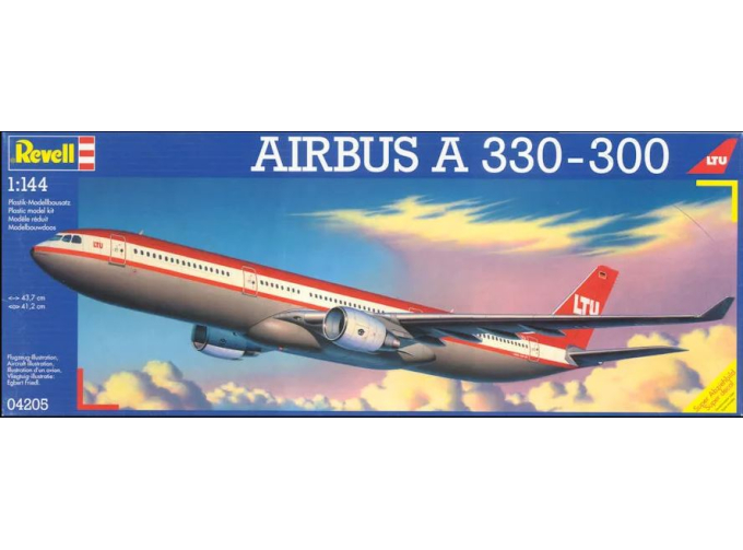 Сборная модель Airbus A-330-300 LTU