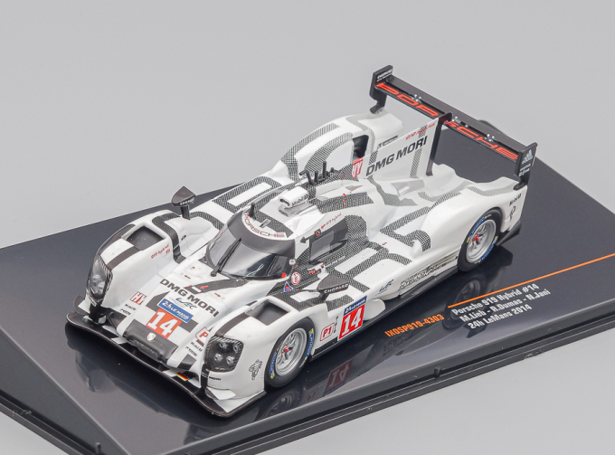 PORSCHE 919 2.0l Turbo V4 Hybrid Team Porsche N14 24h Le Mans (2014) M.Lieb - R.Dumas - N.Jani, White Light Grey