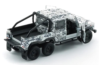 LAND ROVER Defender 110 Pick-up 6x6 Acc Pack (2016), Camouflage White