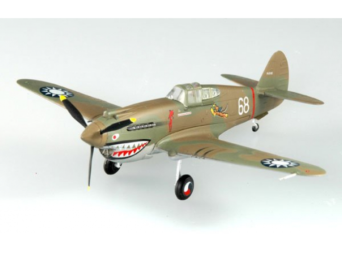 Curtiss P-40B Warhawk AVG Flying Tigers 3rd Sqn White 68 China