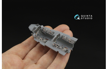 3D Декаль интерьера кабины TF-9J/F9F-8T Twin Cougar/Twogar (Kitty Hawk)