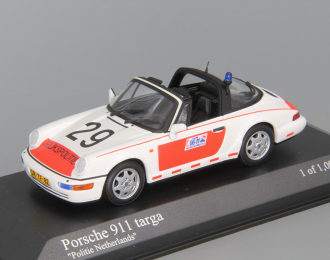 PORSCHE 911 Targa "Politie Netherlands" (1991), white