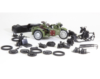 Сборная модель МВ-650М с радиостанцией Р-105М