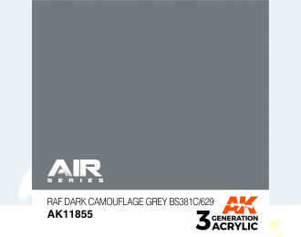 RAF Dark Camouflage Grey BS381C/629