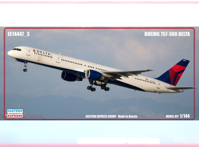 Сборная модель Авиалайнер Boeing 757-300 (DELTA)