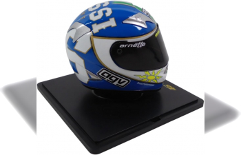 MINI HELMET Honda RC211V Winner MotoGP Mugello Valentino Rossi (2003)