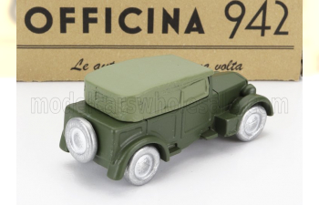 FIAT 1100 Militare Cabriolet Closed (1939), Military Green