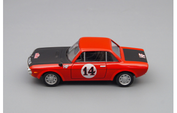 LANCIA Fulvia HF 1966 #14, red / black