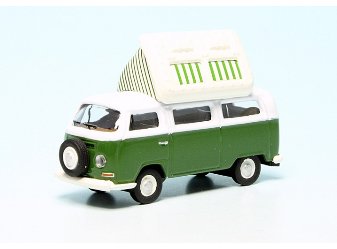 VOLKSWAGEN T2a Camping Bus (1967), Green White