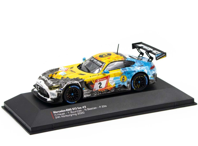 MERCEDES-BENZ-AMG GT3 Evo №2 Haupt Racing Team 24h Nuerburgring Hubert Haupt, Yelmer Buurman, Nico Bastian, Philip Ellis (2002)