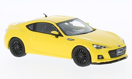 SUBARU BRZ STI tS (2013), yellow