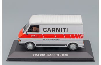 FIAT 242 Van Carniti (1978), White Red