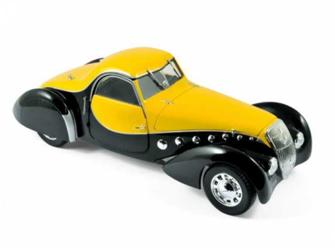 PEUGEOT 302 Darl'Mat Coupé 1937 Black/Yellow