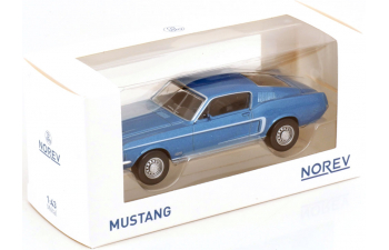 FORD Mustang GT Fastback (1968), light blue-metallic