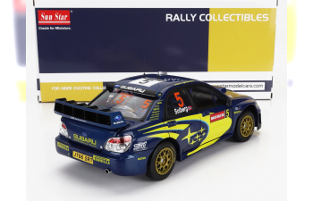 SUBARU Impreza Wrc06 N5 3rd Rally Wales Gb (2006) P.Solberg - P.Mills, Blu Yellow