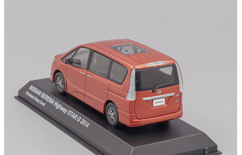 NISSAN Serena Highway Star G (2014), premium deep coral