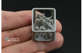 Деталировочный набор для Кабины Як-7Б/Як-9Д (Звезда)