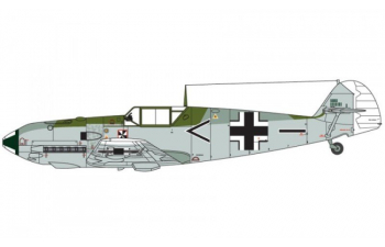 Сборная модель Самолет Messerschmitt BF109E