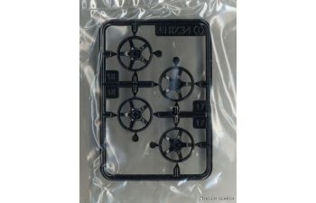 Сборная модель Nissan RZ34 Fairlady Z Custom Wheel, Prism White