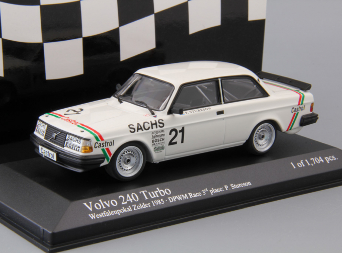 VOLVO 240 Turbo DTM Champion - Team IPS Racing (Per Stureson), white