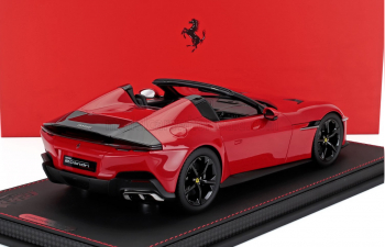 FERRARI 12cilindri V12 830cv Spider Open (2024) - Con Vetrina - With Showcase, Rosso Corsa - Red