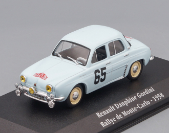 RENAULT Dauphine Gordini #65 Rally Monte Carlo 1958