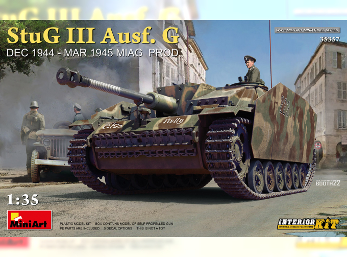 Сборная модель Stug Iii Ausf. G Military 1944