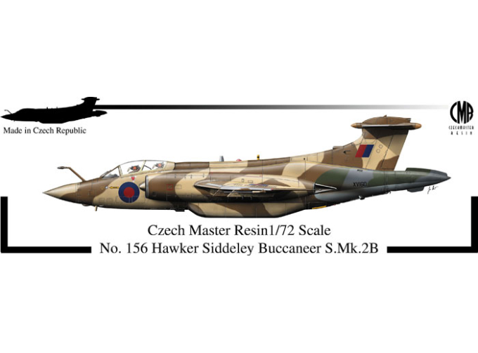 Сборная модель Hawker Siddeley Buccaneer S.Mk.2B 