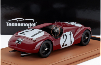 FERRARI 125s Spider №21 2nd 12h Pescara (1947) Franco Cortese, Rosso Mugello - Red