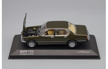 BMW 7-Series 733i (E23) 1977, green metallic