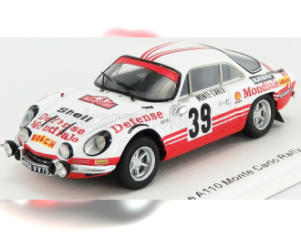 RENAULT Alpine A110 N39 Rally Montecarlo (1973) C.Ballot-lena - J.c.Morenas, White Red