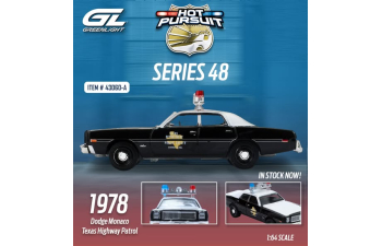 DODGE Monaco Texas Highway Patrol (1978), black