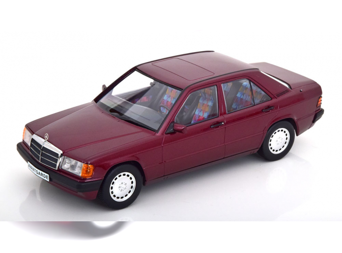 MERCEDES-BENZ 190E 1.8 W201 Avantgarde (1993), dark red-metallic