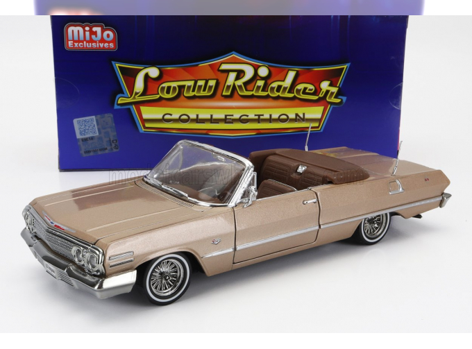 CHEVROLET Impala Cabriolet Open Low Rider (1963), Gold Met