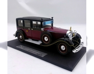 MERCEDES-BENZ 770K Emperor Hirohito (1934), black / burgundy