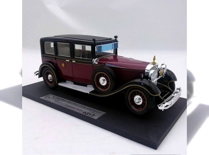 MERCEDES-BENZ 770K Emperor Hirohito (1934), black / burgundy