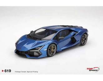 Lamborghini Revuelto, blu eleos 2023